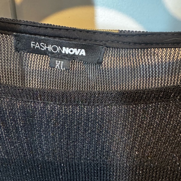 SOLD Net Star Bodysuit - Picture 3 of 4